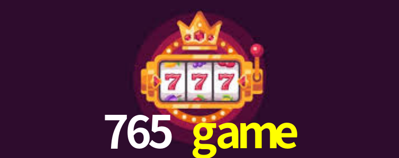 Interface do App 765 game